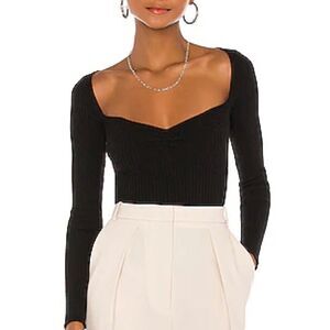 Revolve Majorelle Salone Sweater in Black
